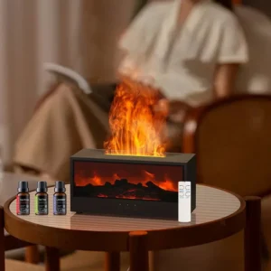 Mini Fireplace Heater Lamp